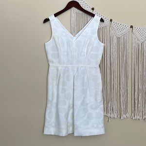 NEW! J Crew V Neck V Back Pleated Dress